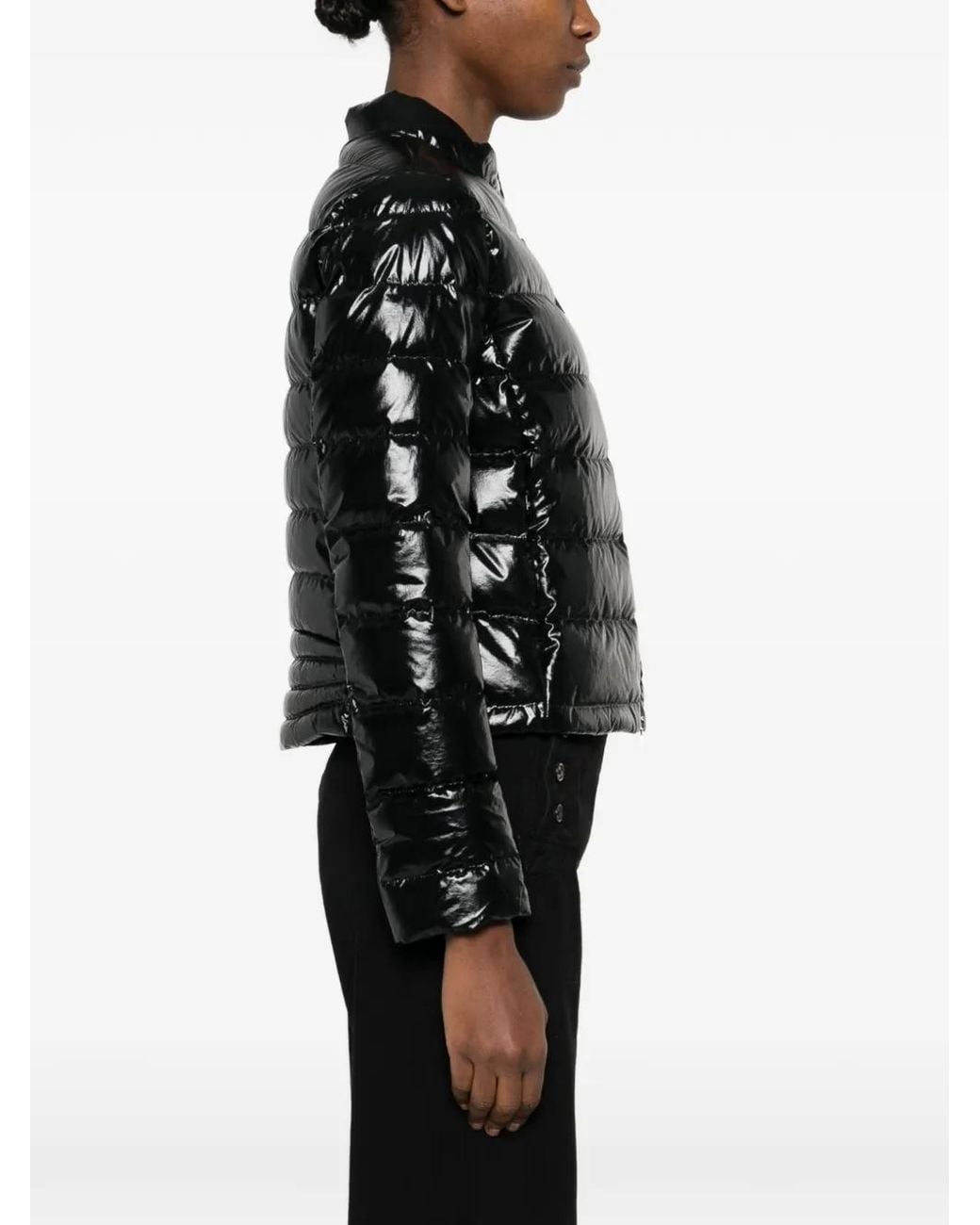 Moncler Black Papillon Padded Jacket
