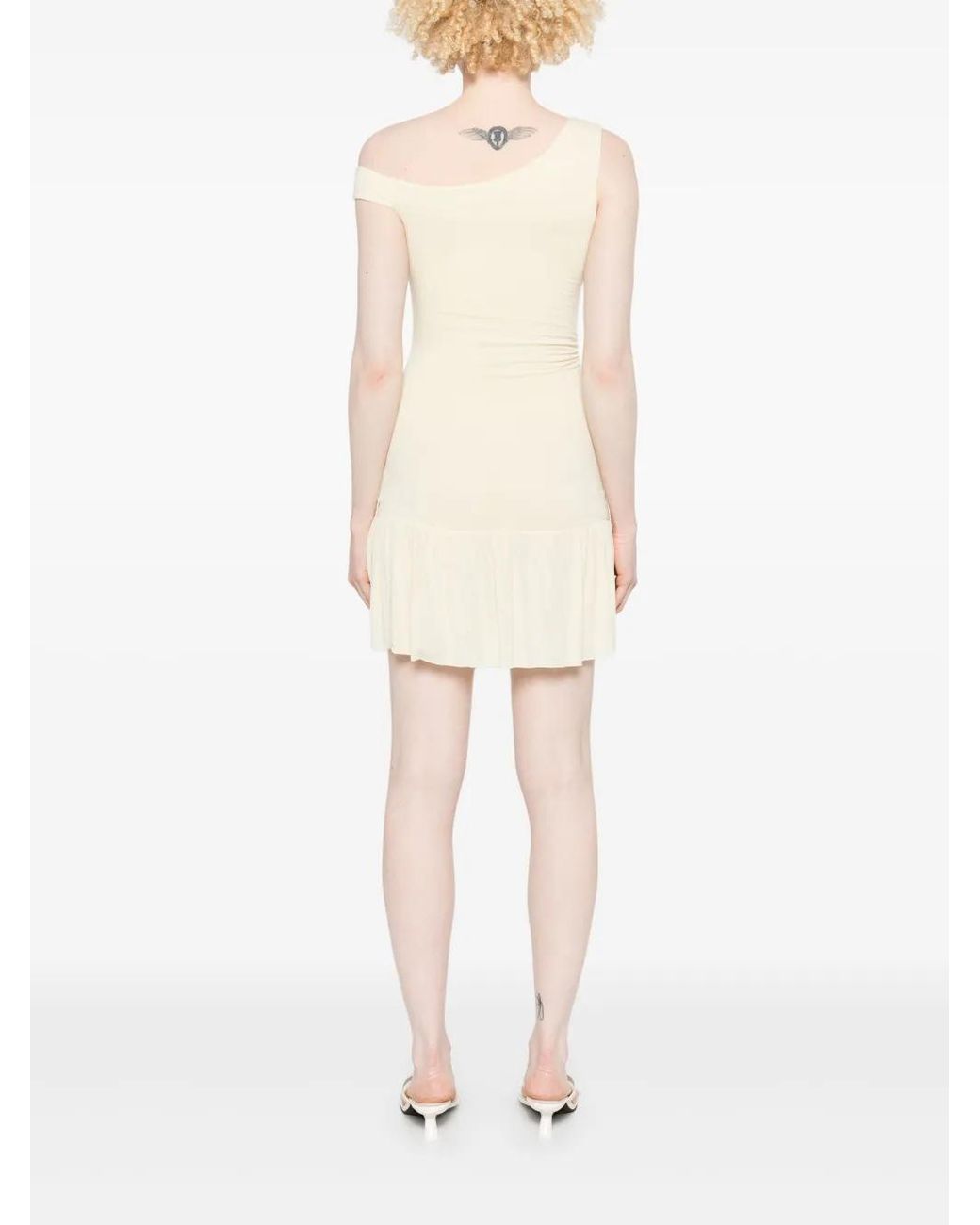 MANURI Natural Coco Mini Dress