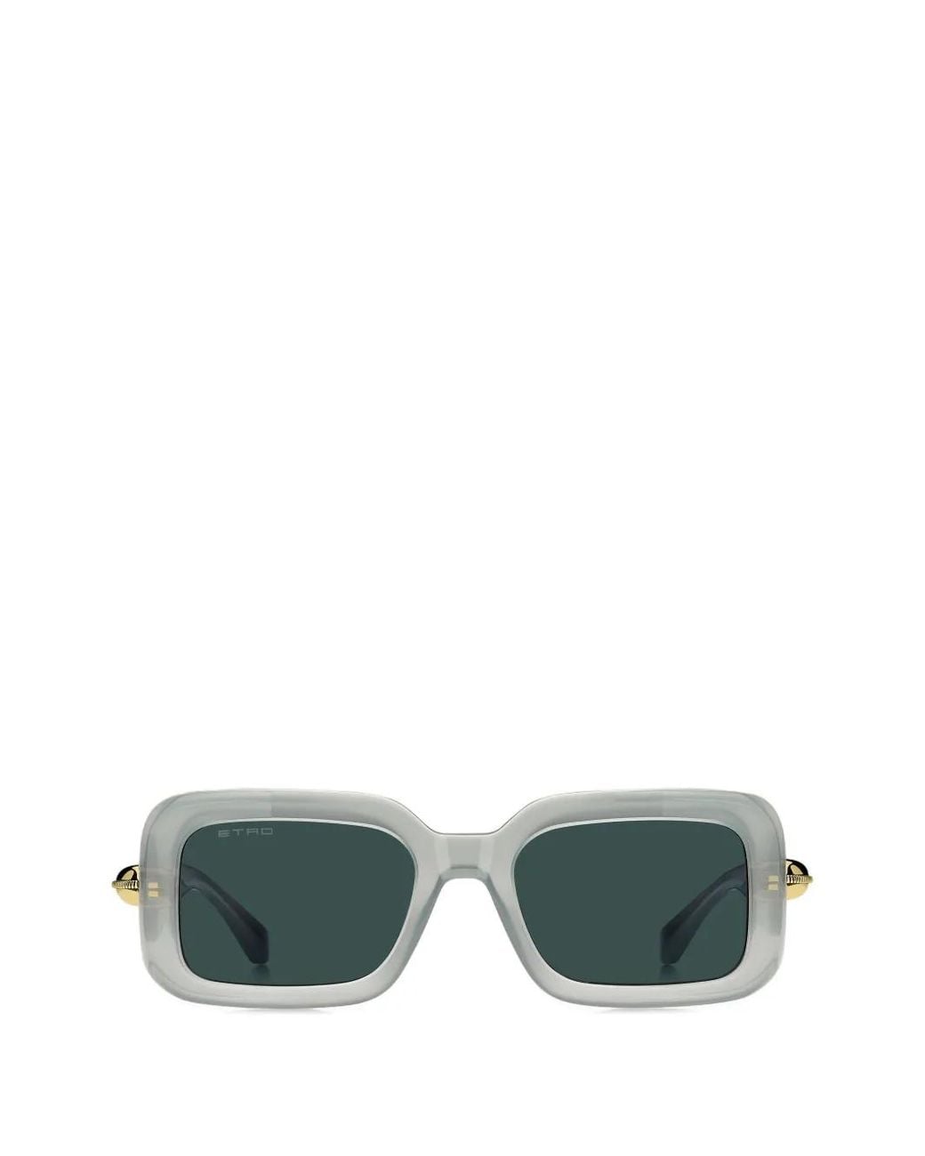 Etro Green Drop Sunglasses