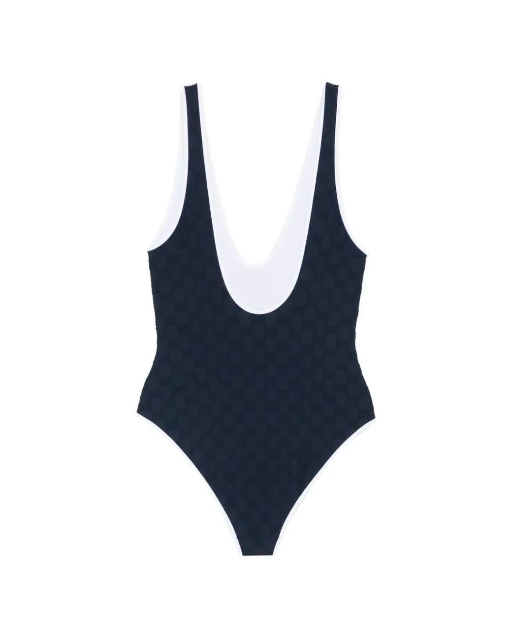 Gucci Blue One Piece Swimwear Gg