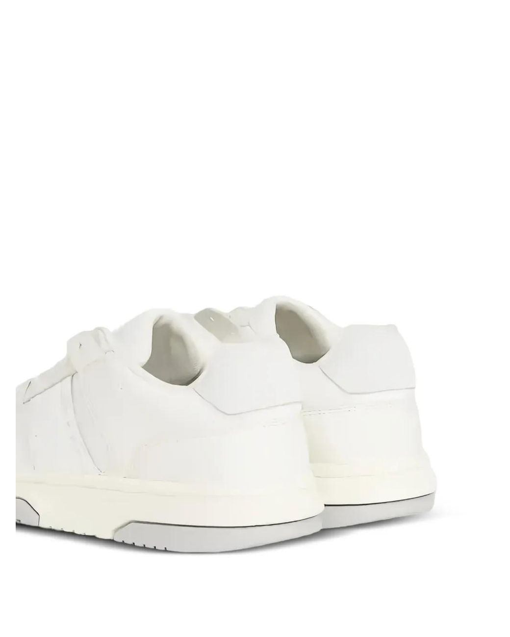 Tommy Hilfiger White Leather Sneakers