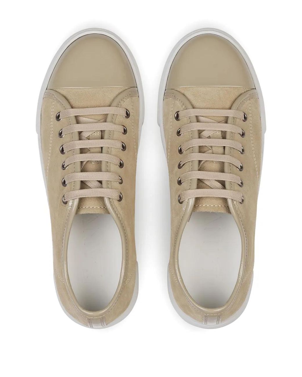 Lanvin Brown Dbb1 Sneakers