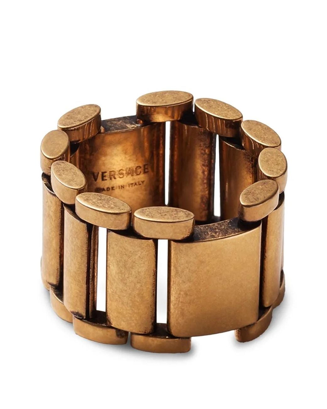 Versace Red Link Ring