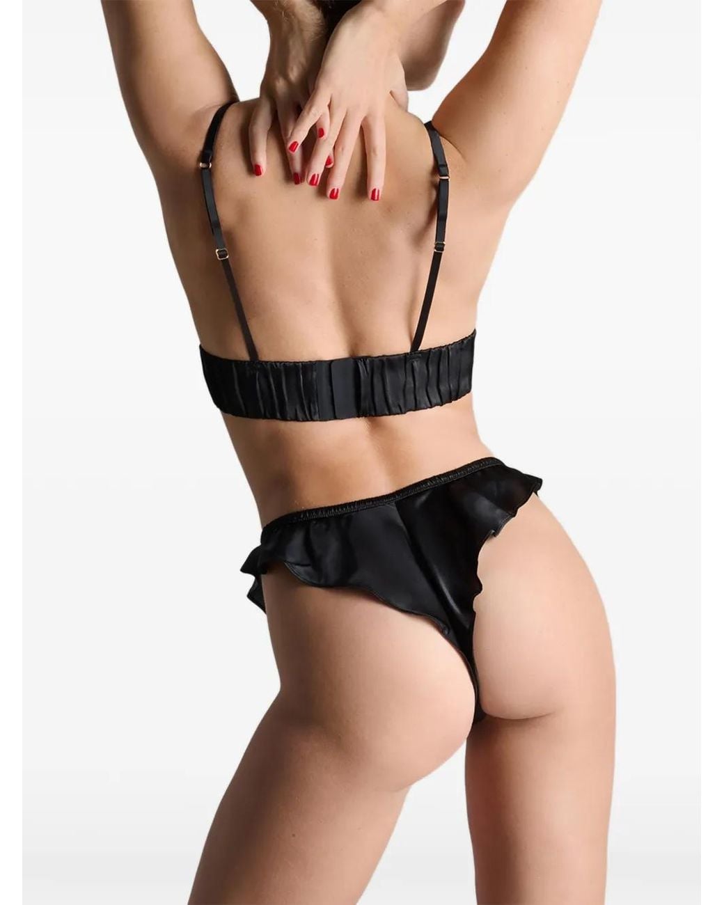 Maison Close Black Rendez-Vous Bra