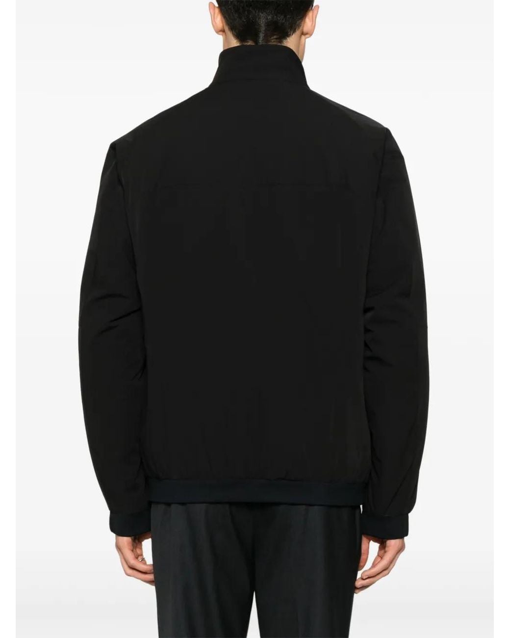 Boss Gefütterte Jacke Mit Logo-Patch in Black für Herren