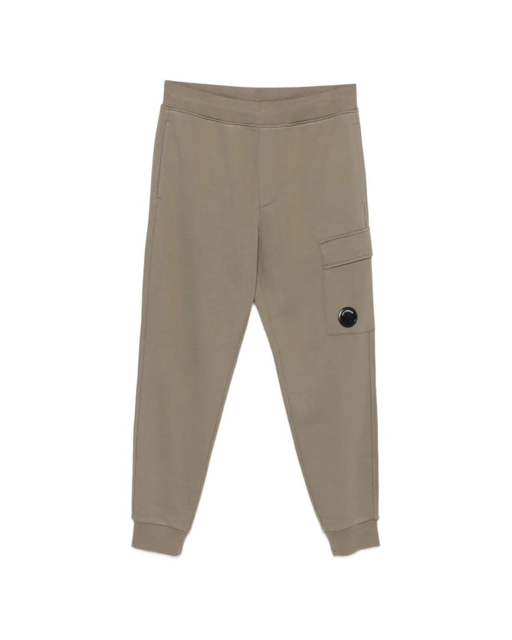 C P Company Gray Lens-Detail Track Pants for men