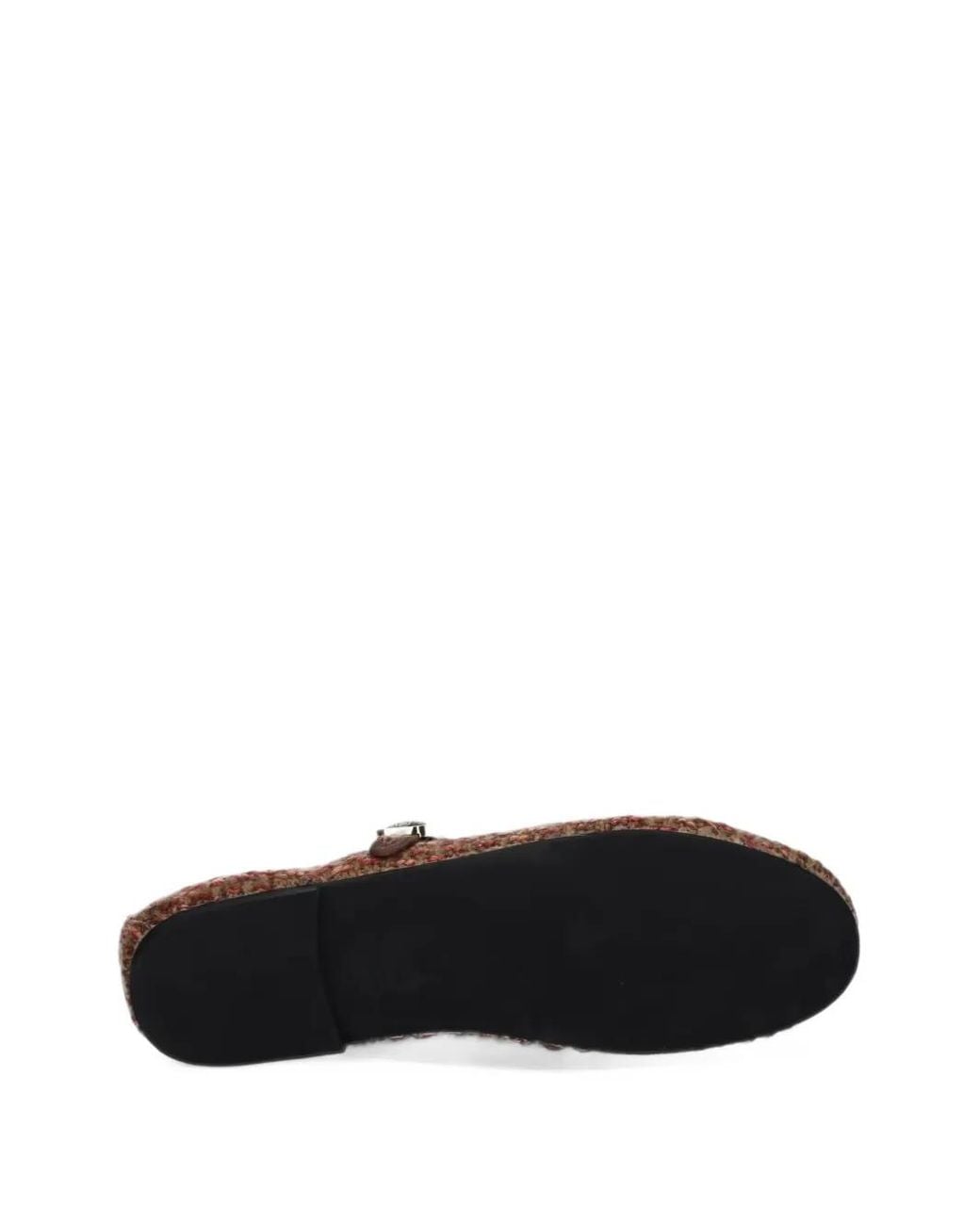 Jeffrey Campbell White Amarissa Embellished Tweed Ballet Flats
