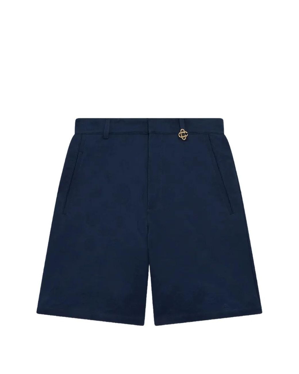 Casablanca Blue Pattern-Detail Shorts for men