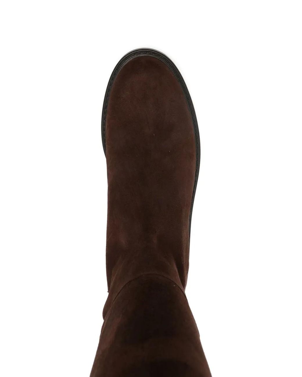 Botas De Ante Stuart Weitzman de color Brown