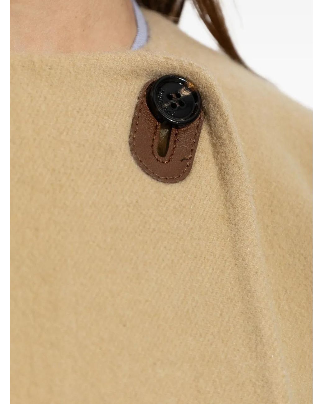 Burberry Natural Cashmere Loe Cape