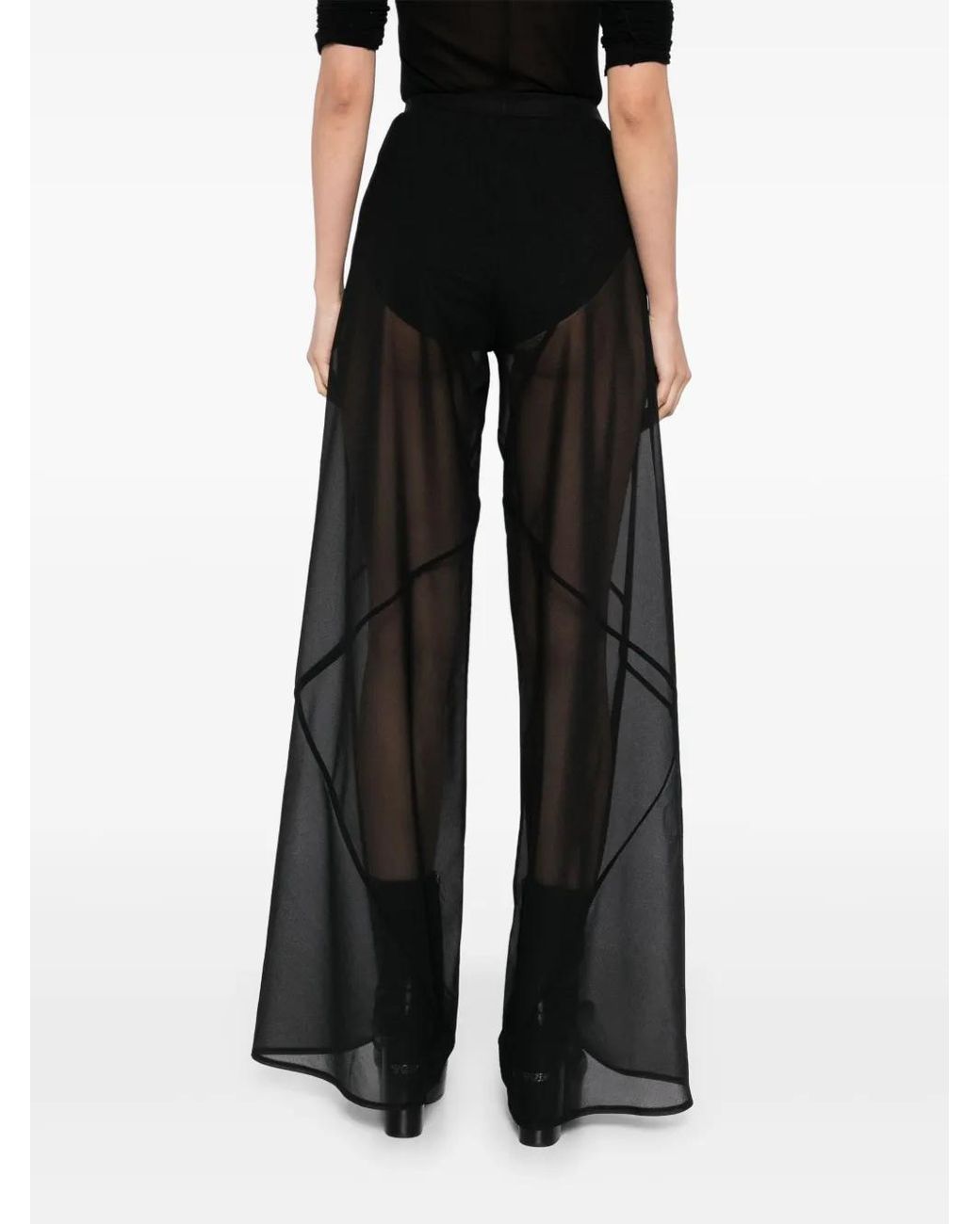 Rick Owens Black Farrah Pants