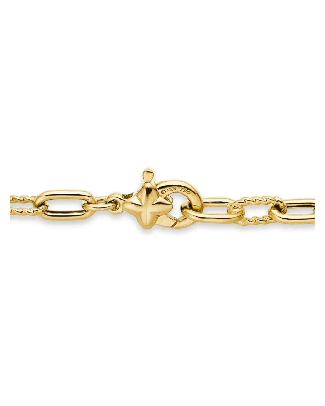 David Yurman Natural 18Kt Dy Madison Chain Necklace (3Mm)