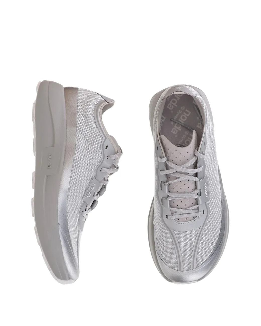 Norda White Bio-Dyneema Fit-Lock System Sneakers for men