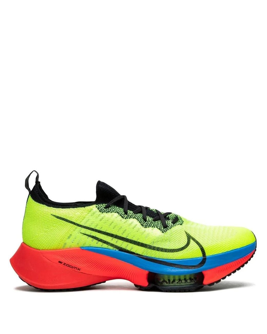 Nike Green Air Zoom Tempo Next% Flyknit "Steve Prefontaine Volt" Sneakers