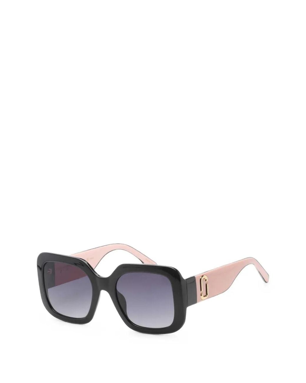 Marc Jacobs Black Oversized-Frame Sunglasses