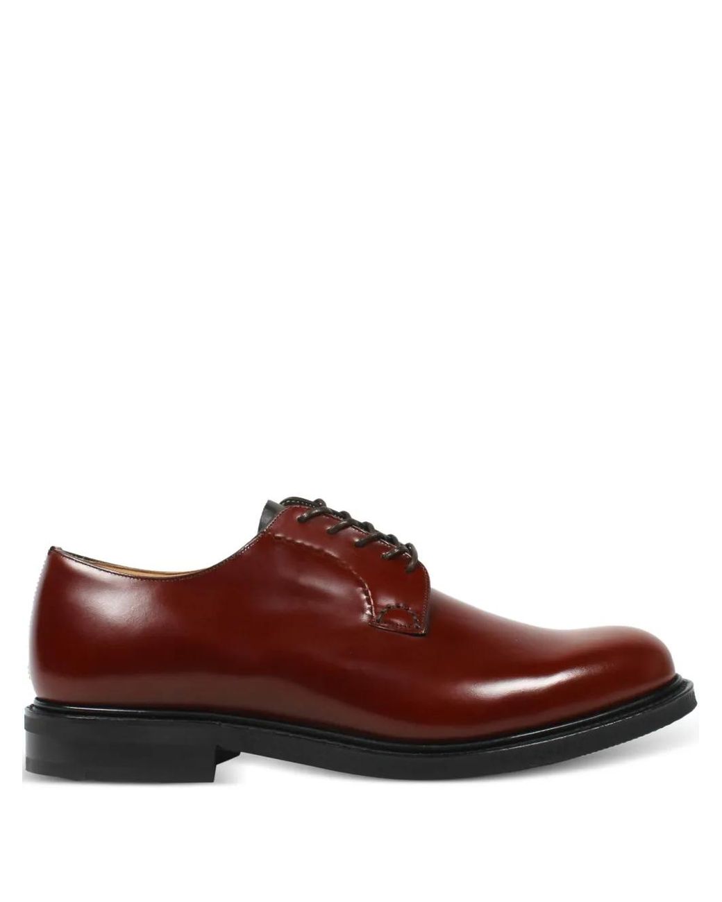 Church's Brown Leather Derby Shoes for men