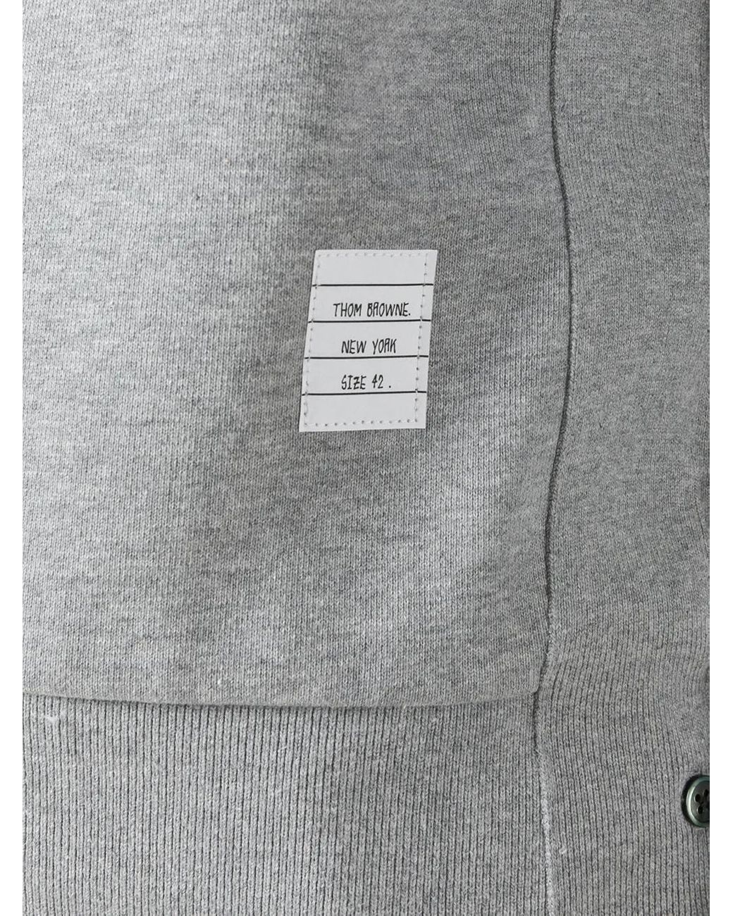 Thom Browne Gray Sweaters