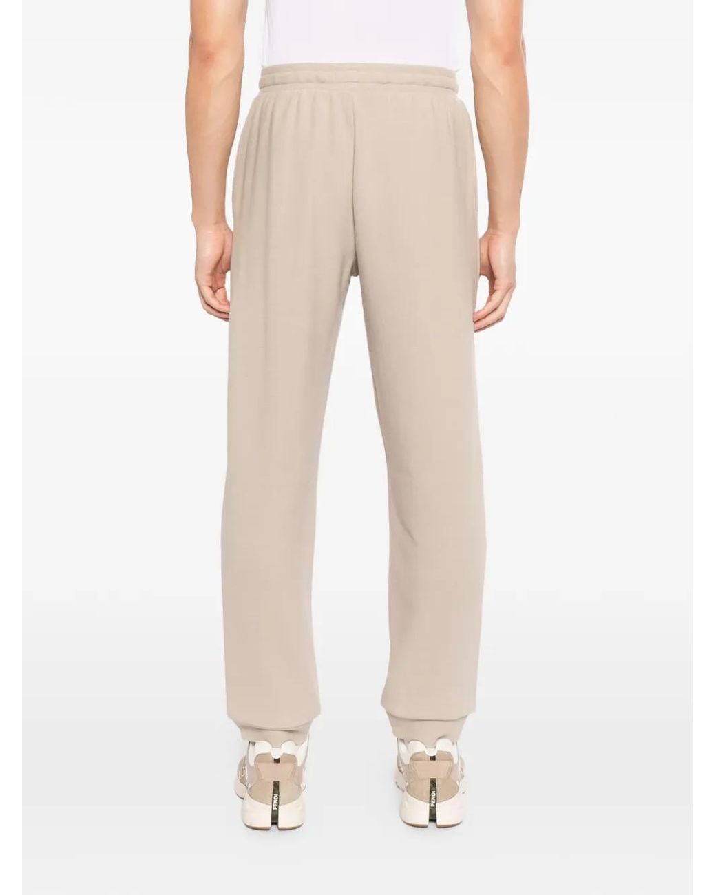 Emporio Armani White Pantalon À Lien De Resserrage for men