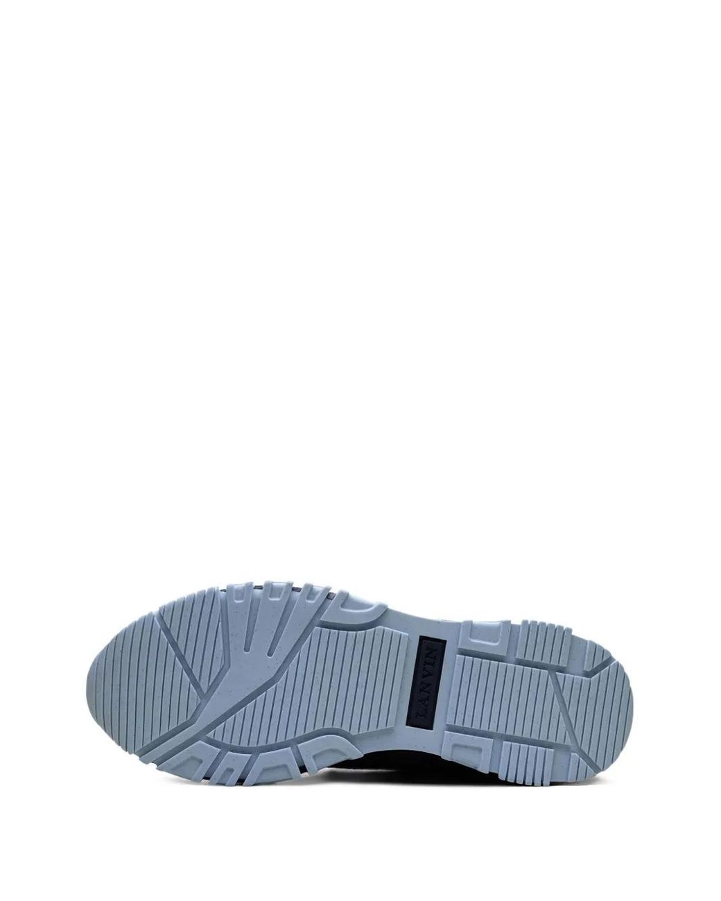 Lanvin Blue Cross Trainer Sneakers for men