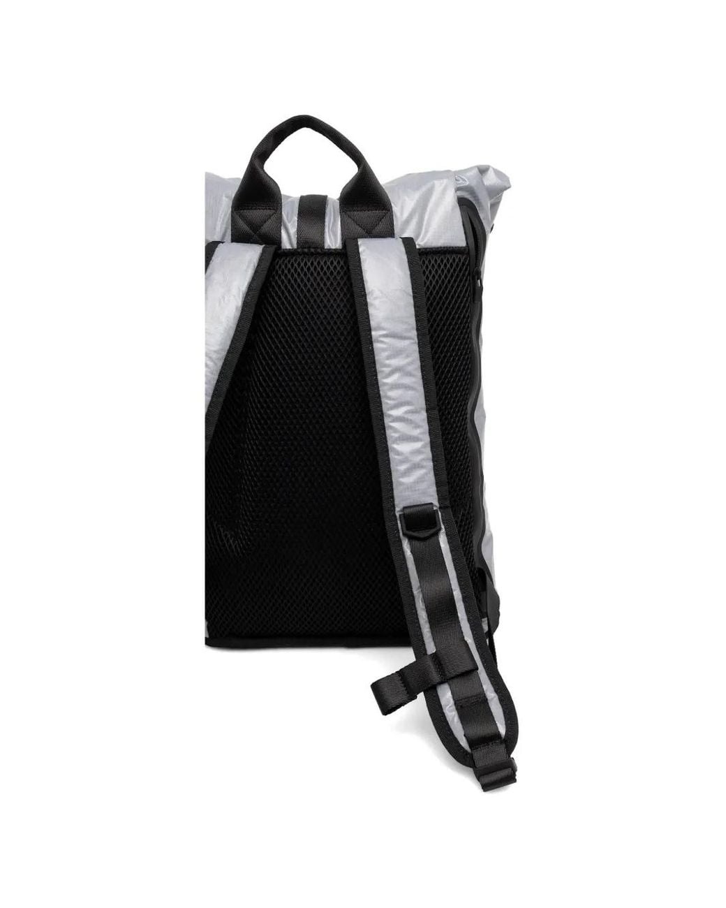 Rains Gray Sibu Rolltop Buckled Backpack