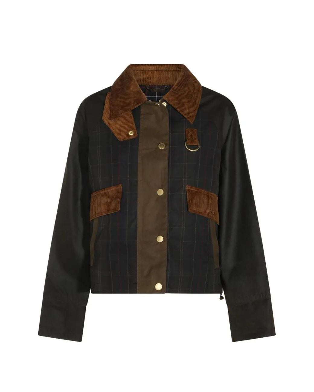 Barbour Black Irene Waxed Jacket