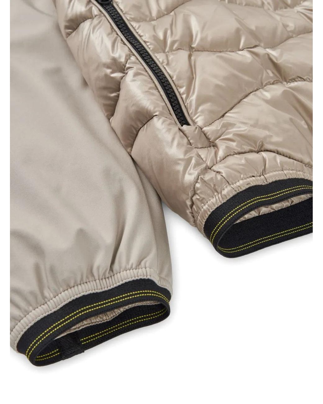 Blauer Gray Logo-Patch Padded Jacket for men