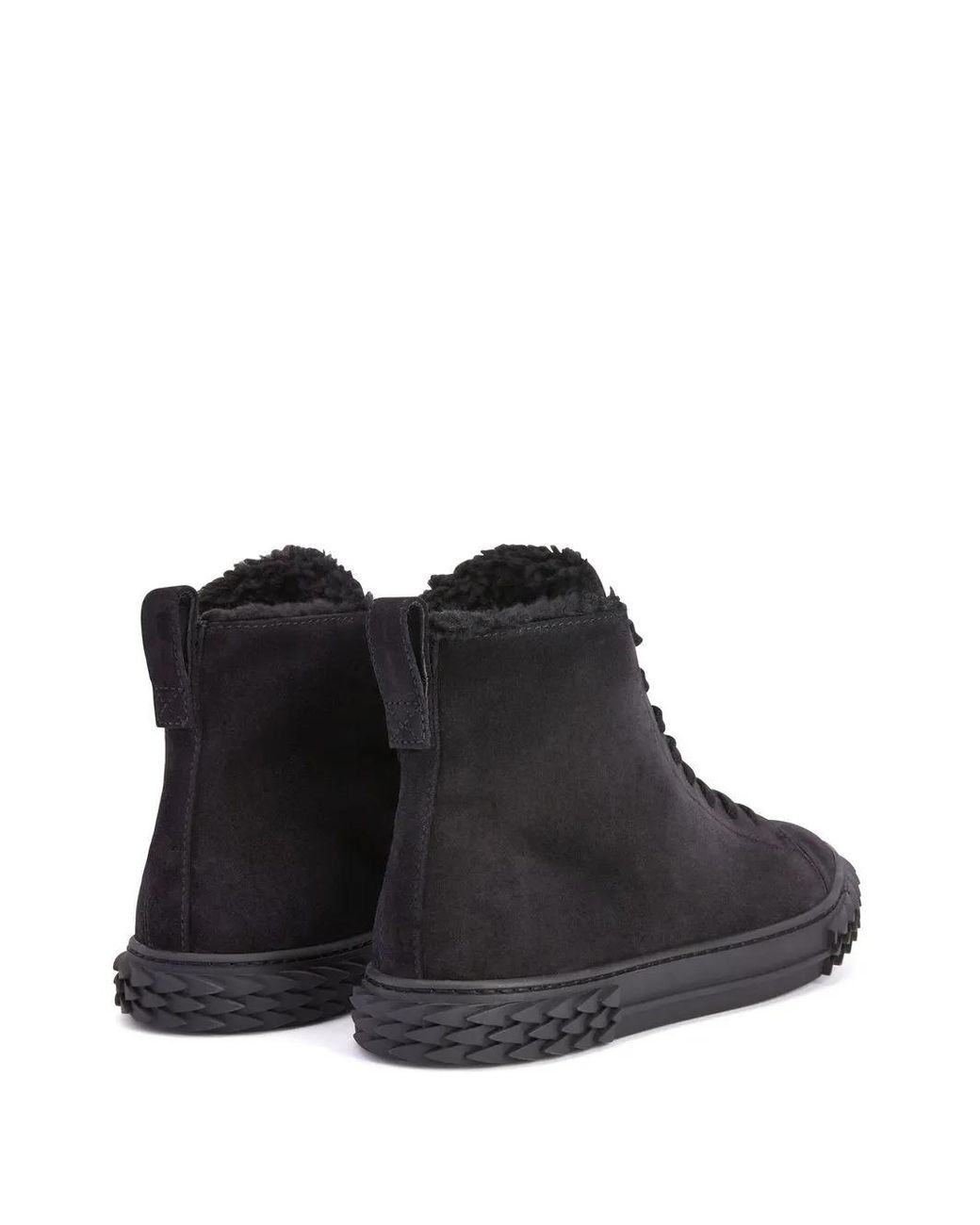 Giuseppe Zanotti Black Ecoblabber High-Top Sneakers