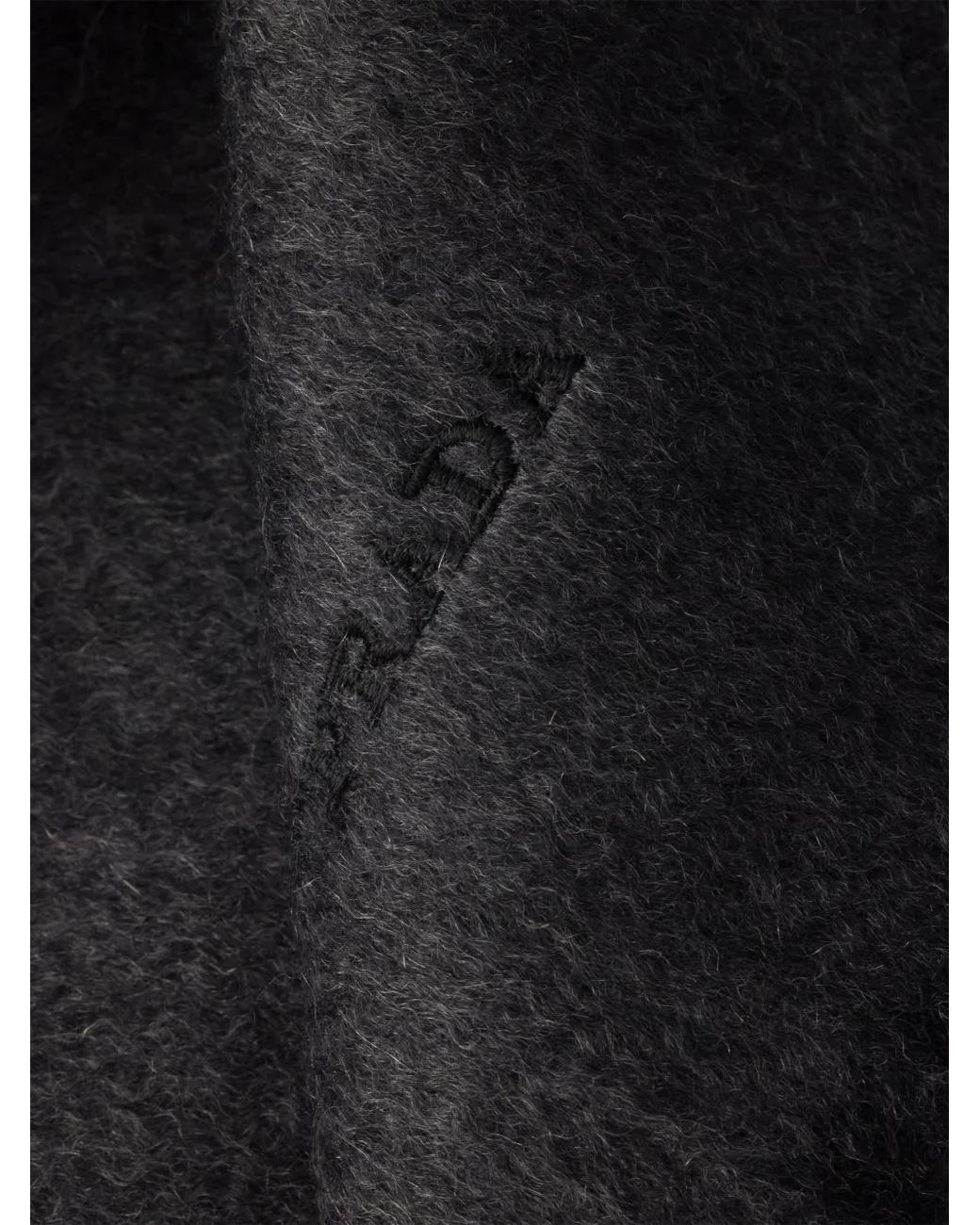Prada Black Cashmere Scarf