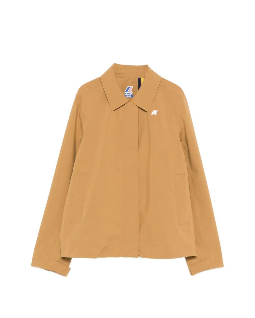 K-Way Natural Veste À Boutonnière