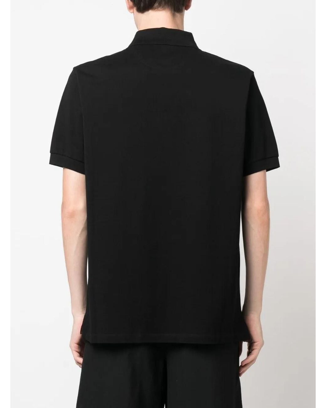 Paul Smith Black Polo Placket for men