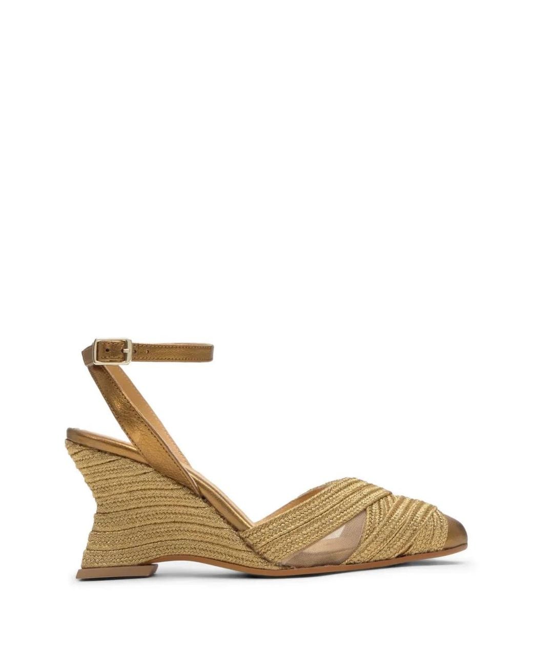 Castaner Metallic Espadrilles Joy