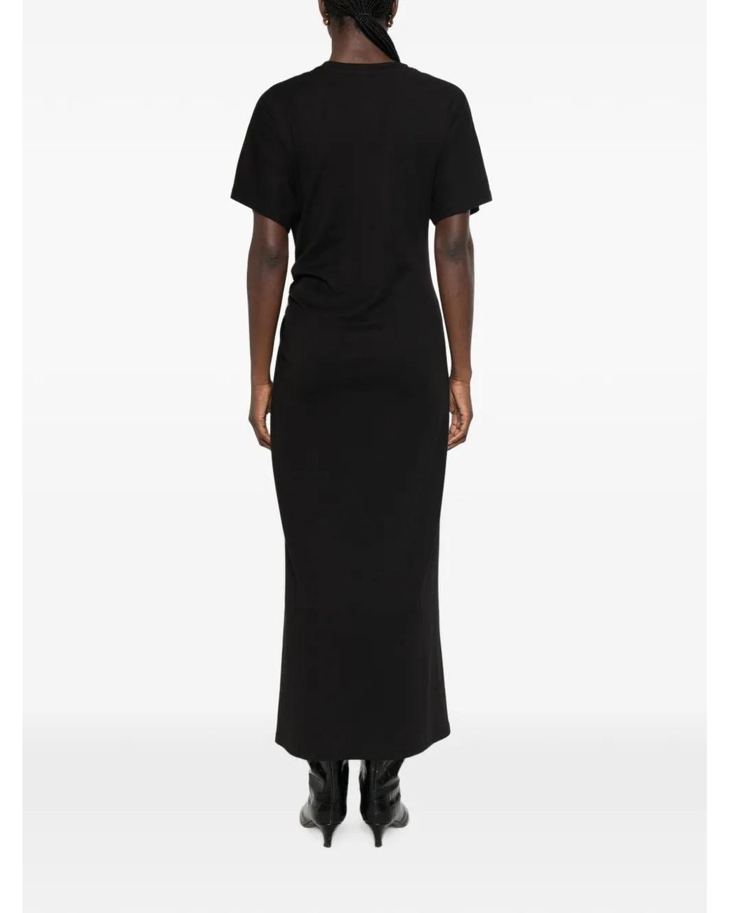 MAISON 123 Black Brisbane Jersey Dress