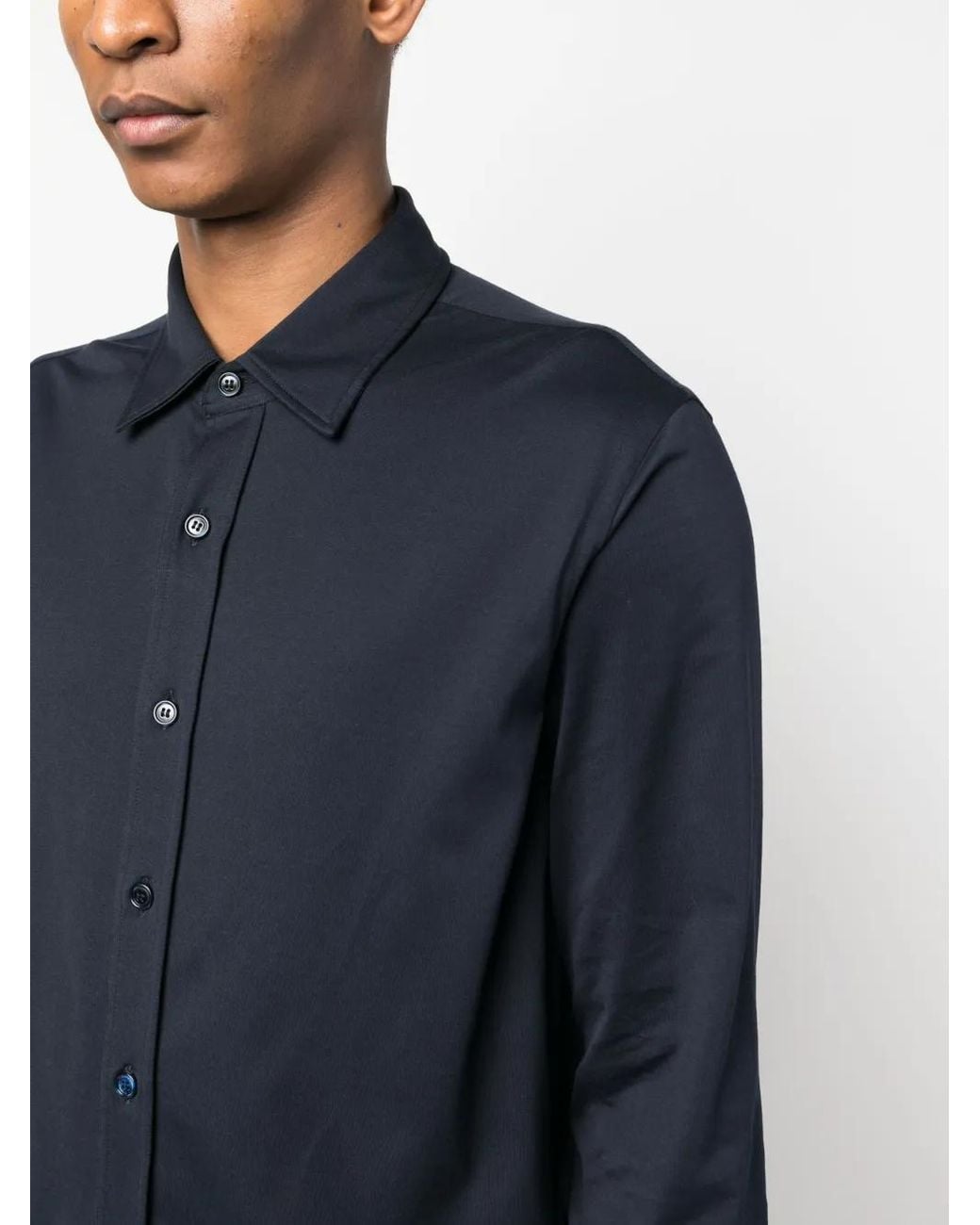 Camicia di Brioni in Blue da Uomo