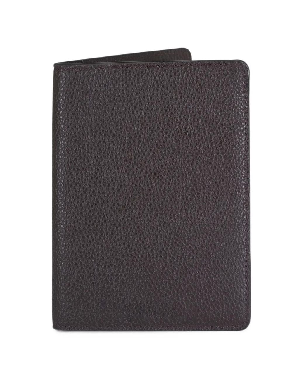 Want Les Essentiels De La Vie Black Small Grained-Leather Bifold Wallet for men