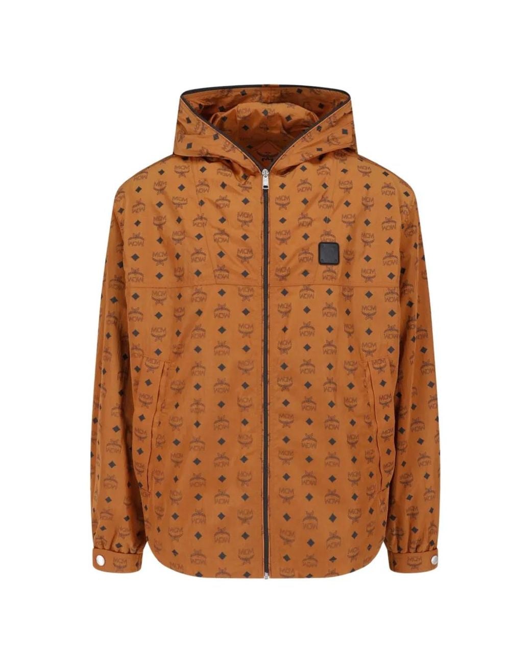 MCM Brown Veste À Imprimé Visetos for men