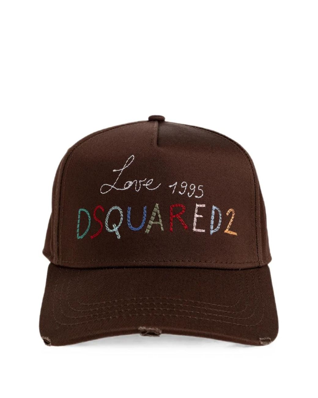 DSquared² Baseballkappe Im Distressed-Look in Brown für Herren