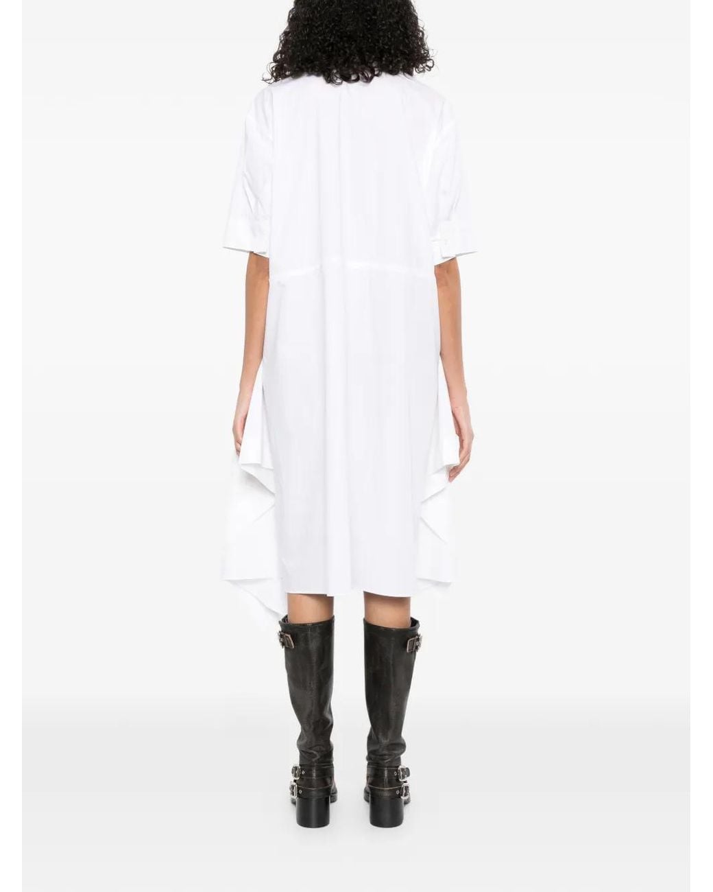 Robe Structurée À Manches Courtes JNBY en coloris White