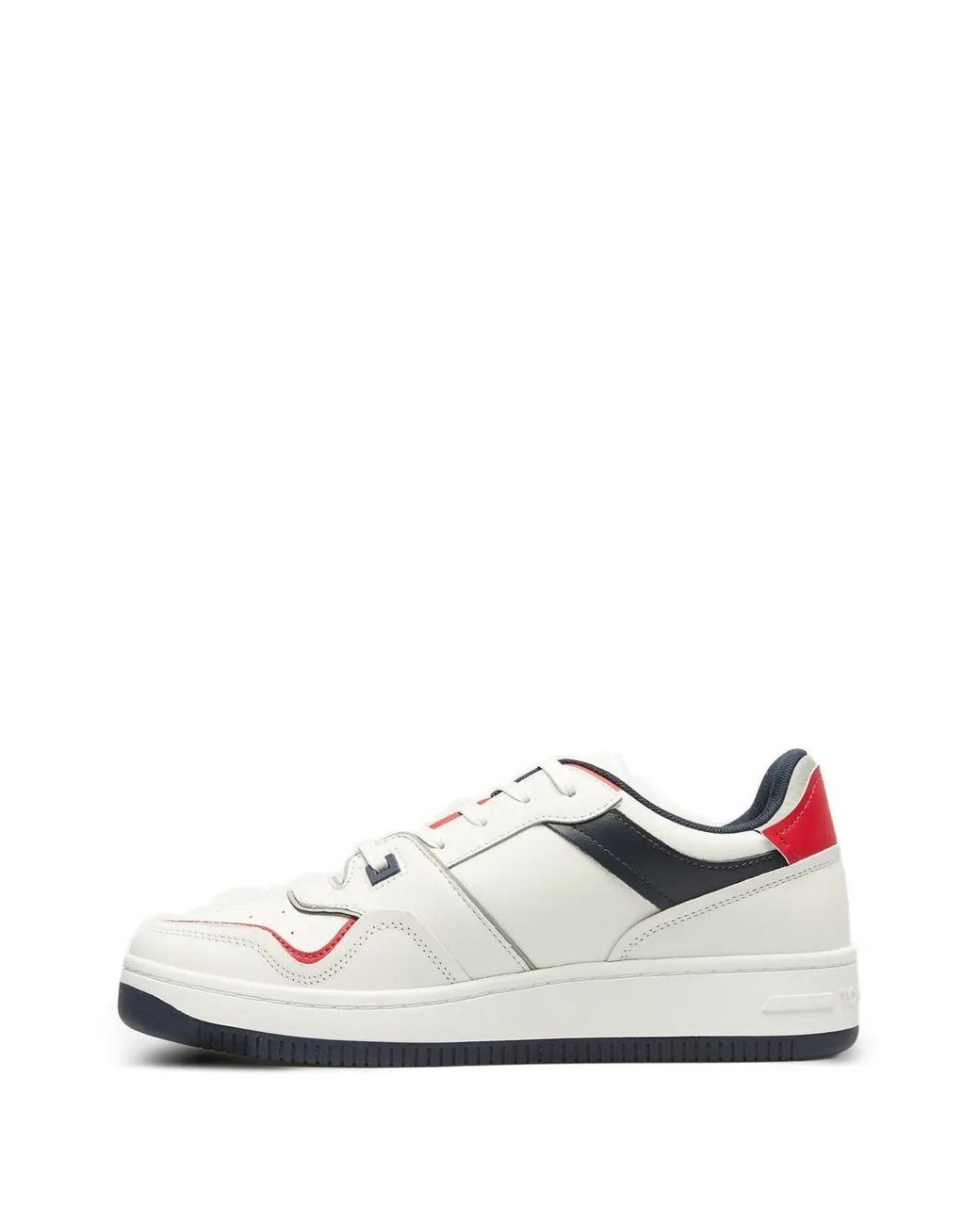 Tommy Hilfiger White Logo-Detail Sneakers for men