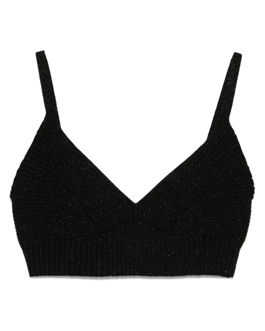 P.A.R.O.S.H. Black Romylux Top