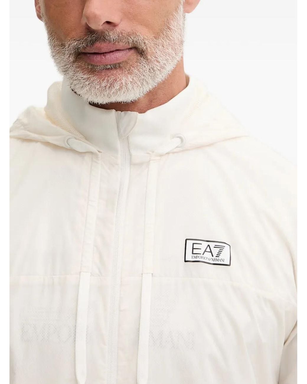 EA7 Trainingsbroek Met Patroon in het White voor heren