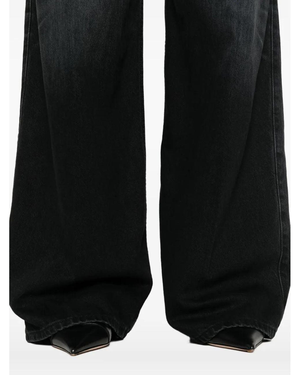 Haikure Black Jean Candy À Plis