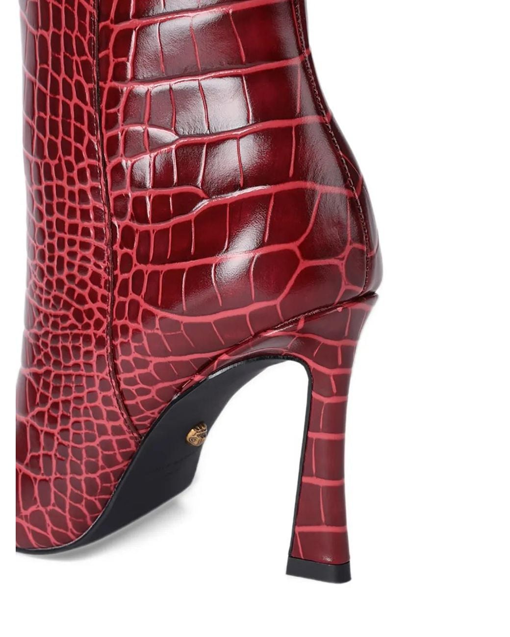 Kurt Geiger Red Annabel Ankle Boots