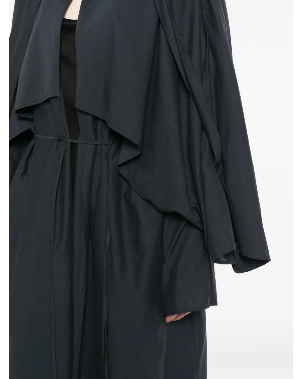 Ruohan Blue Ulva Trench Coat