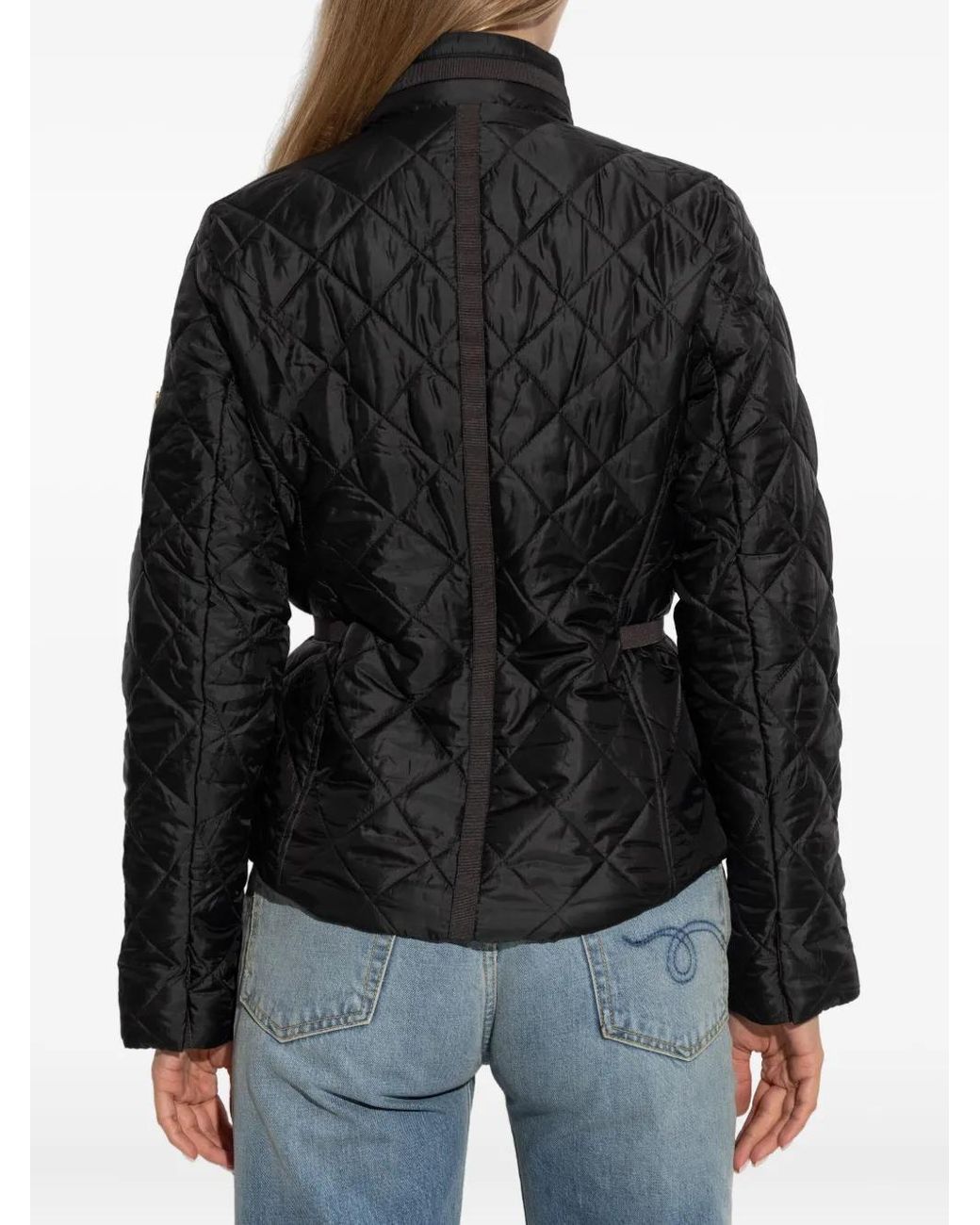 Plumífero Con Motivo De Rombos MICHAEL Michael Kors de color Black
