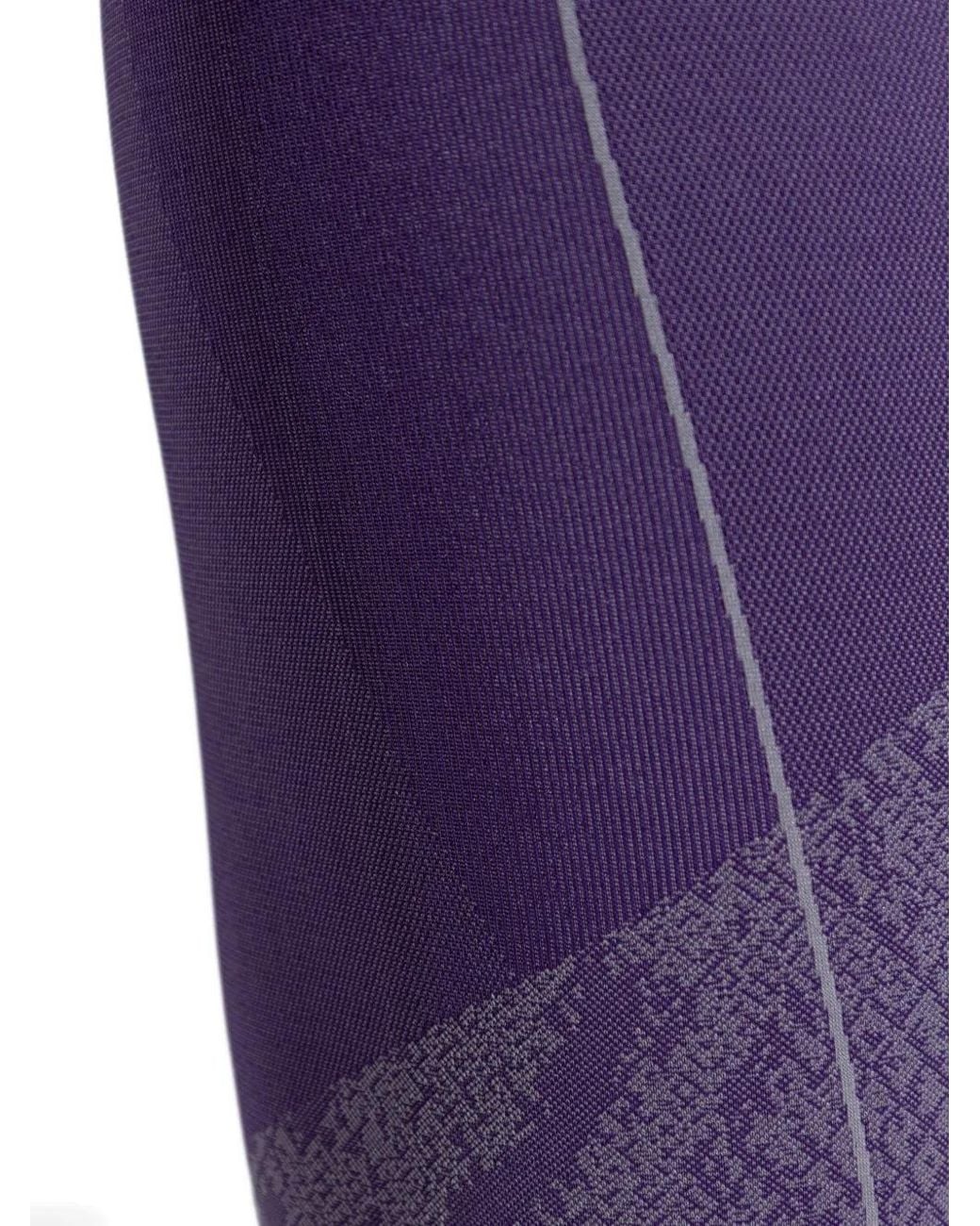 Adidas By Stella McCartney Purple Training Leggings