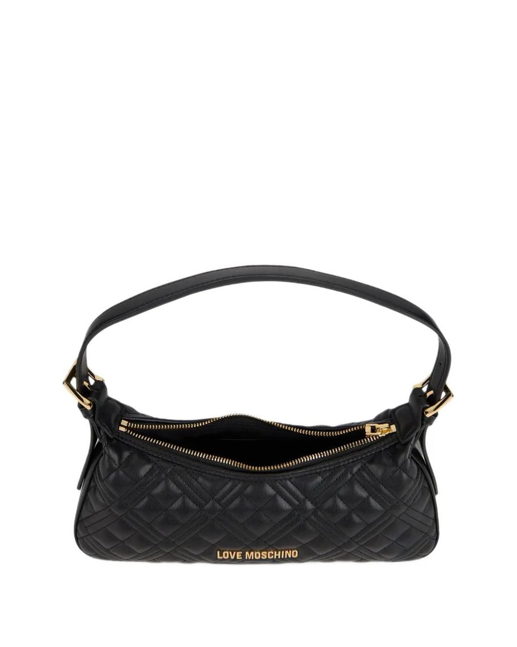 Love Moschino Black Quilted Shoulder Bag