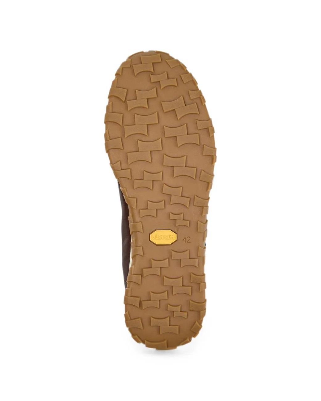 Camper Brown Drift Walk Leather And Suede Sneakers With Vibram Sole for men