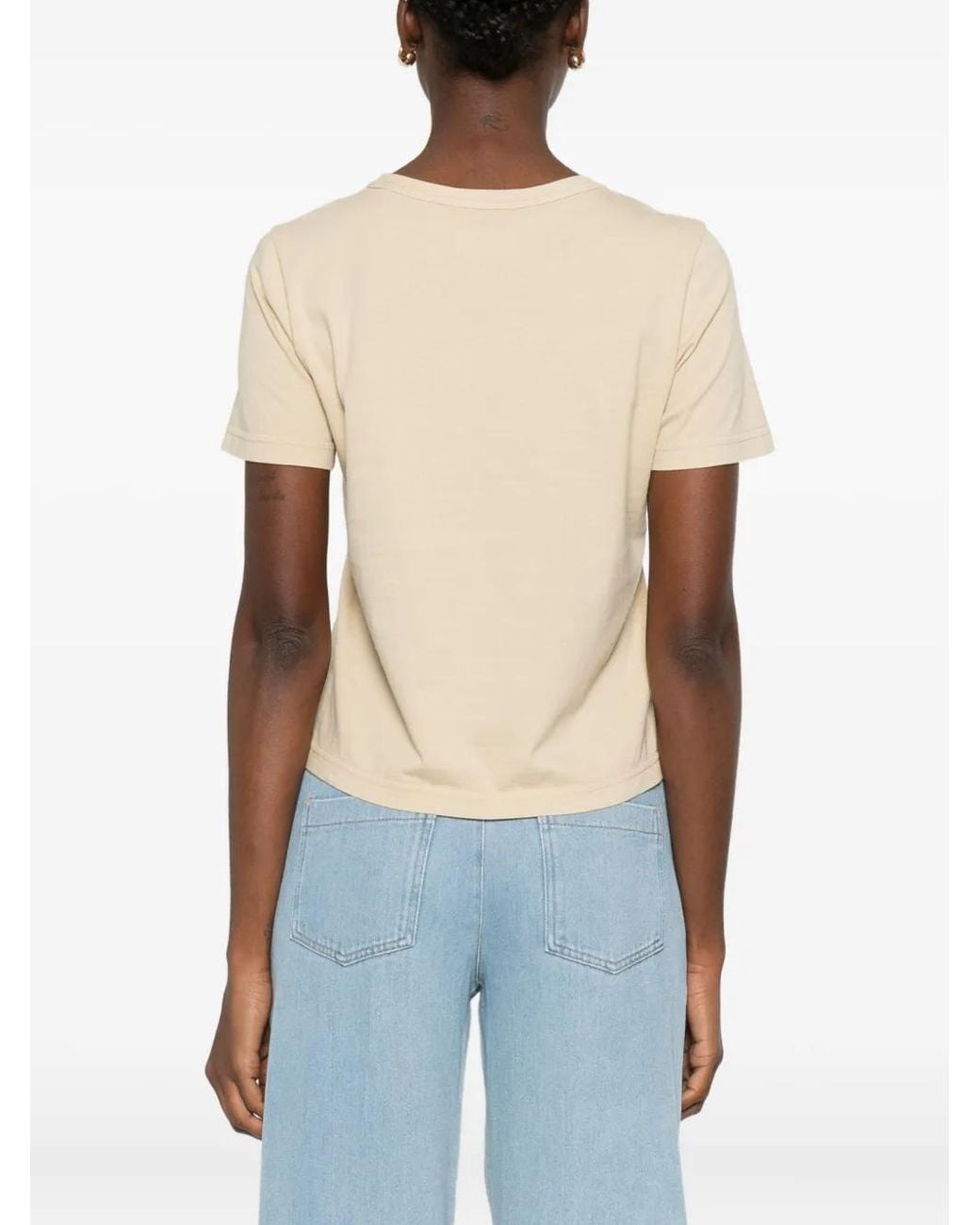 Forte_forte Natural Short-Sleeve T-Shirt