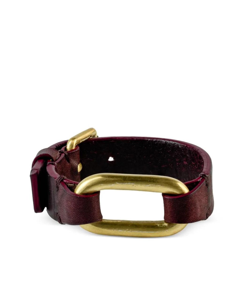 Parts Of 4 Black Link Gauntlet Square-Detail Bracelet