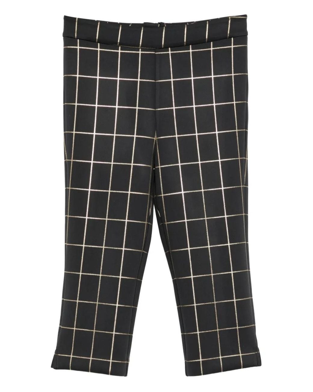 Cynthia Rowley Gray Checked Capris Shorts